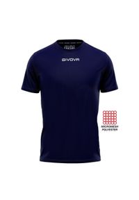 Koszulka Givova One Microforata 4XS. Kolor: niebieski. Sport: piłka nożna