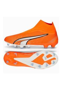 Buty sportowe Męskie Puma 107243-01. Zapięcie: sznurówki. Kolor: wielokolorowy. Materiał: materiał, syntetyk. Szerokość cholewki: normalna. Sport: piłka nożna