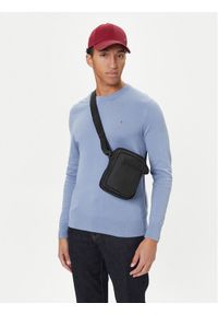 TOMMY HILFIGER - Tommy Hilfiger Saszetka Th Repreve Mini Reporter AM0AM13465 Czarny. Kolor: czarny. Materiał: materiał #1