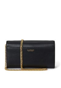 Lauren Ralph Lauren - LAUREN RALPH LAUREN Torebka 432980206001 Czarny. Kolor: czarny. Materiał: skórzane #3