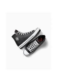 Buty Converse Chuck Taylor All Star City Trek Waterproof, Dla obu płci. Kolor: czarny. Materiał: materiał, skóra. Model: Converse All Star