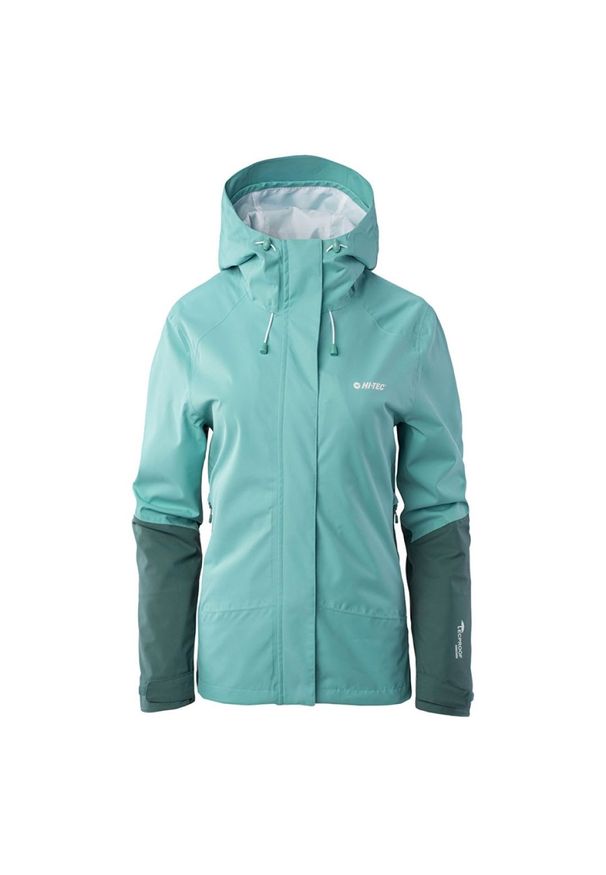 Hi-tec - Kurtka przejściowa damska Hi-Tec Lady Verde - zielona, Rozmiar M. Kolor: zielony. Materiał: poliester, materiał. Sezon: wiosna, jesień