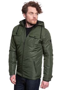 Jack & Jones - JACK & JONES JCOFLICKER JACKET FOREST NIGHT 12115962. Kolor: zielony #5