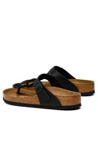 Birkenstock Japonki Gizeh 043691 Czarny. Kolor: czarny. Materiał: skóra #4