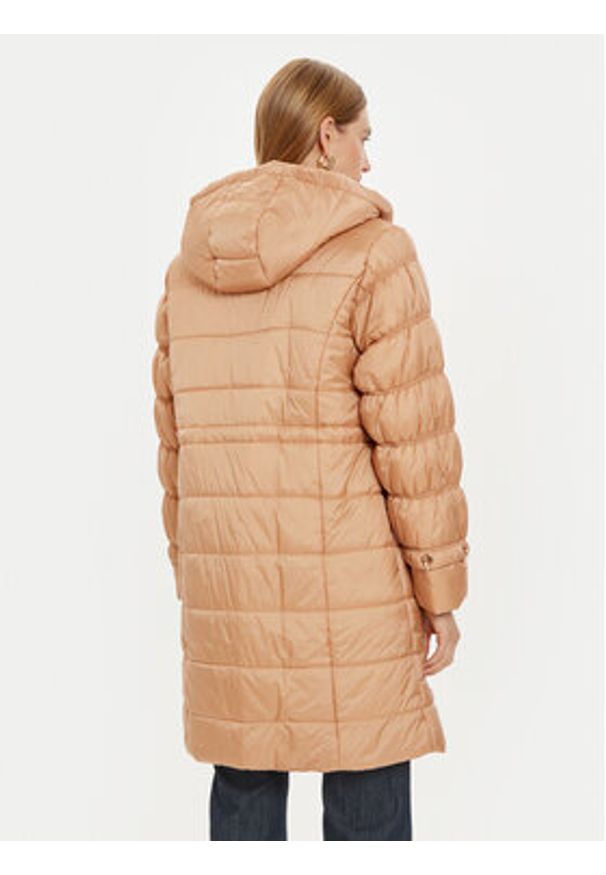 Liu Jo Sport Płaszcz przejściowy TF4073 TS072 Różowy Regular Fit. Kolor: różowy. Materiał: syntetyk. Styl: sportowy