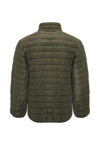 ROLY - Męska Kurtka Ocieplana Finlandia. Kolor: zielony. Sport: turystyka piesza #2