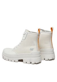 CAT Footwear Trapery Hardwear Hi P111328 Biały. Kolor: biały. Materiał: skóra #7