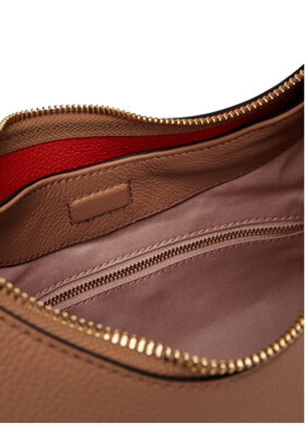 Coccinelle Torebka E1 M50 13 03 01 Brązowy. Kolor: brązowy. Materiał: skórzane