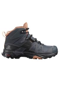 salomon - Buty trekkingowe damskie Salomon X Ultra 4 Mid Gtx W. Zapięcie: sznurówki. Kolor: różowy. Materiał: materiał. Szerokość cholewki: normalna