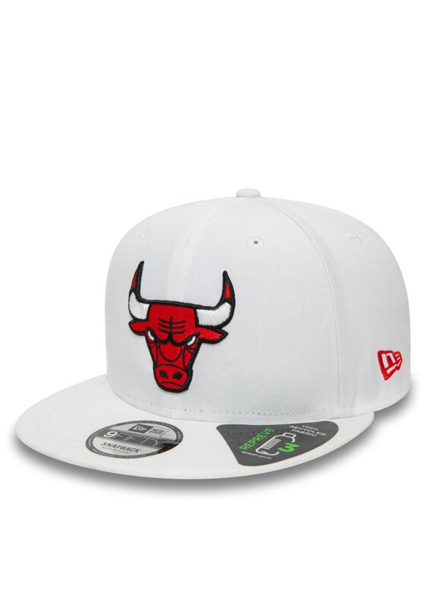 New Era Czapka z daszkiem Repreve 950 Bulls 60503415 Biały. Kolor: biały. Materiał: materiał