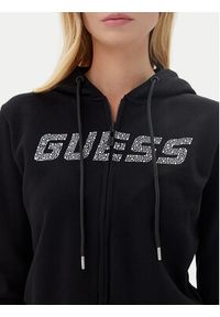 Guess Bluza V5GQ10 KCRP0 Czarny Regular Fit. Kolor: czarny. Materiał: bawełna #5