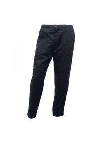 Regatta - Spodnie Męskie Wodoodporne. Kolor: niebieski. Sezon: lato. Sport: turystyka piesza #1