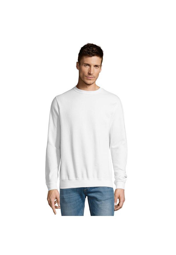 SOL'S - Bluza Unisex Dla Dorosłych New Supreme. Kolor: biały