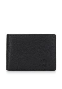 Wittchen - Męski portfel skórzany mały prosty czarny. Kolor: czarny. Materiał: skóra #1