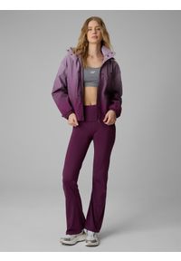 4f - 4F Kurtka przejściowa membrana 5000 damska - multikolor L. Okazja: na co dzień. Typ kołnierza: kołnierzyk stójkowy. Kolor: wielokolorowy. Materiał: materiał. Wzór: gładki. Styl: casual #2