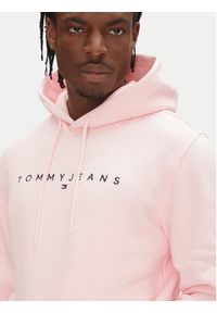 Tommy Jeans Bluza DM0DM20746 Różowy Regular Fit. Kolor: różowy. Materiał: bawełna #3