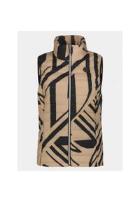 LUHTA - Kamizelka damska Luhta Isokorpi. Kolor: czarny, brązowy, wielokolorowy. Materiał: poliester. Sport: turystyka piesza #1