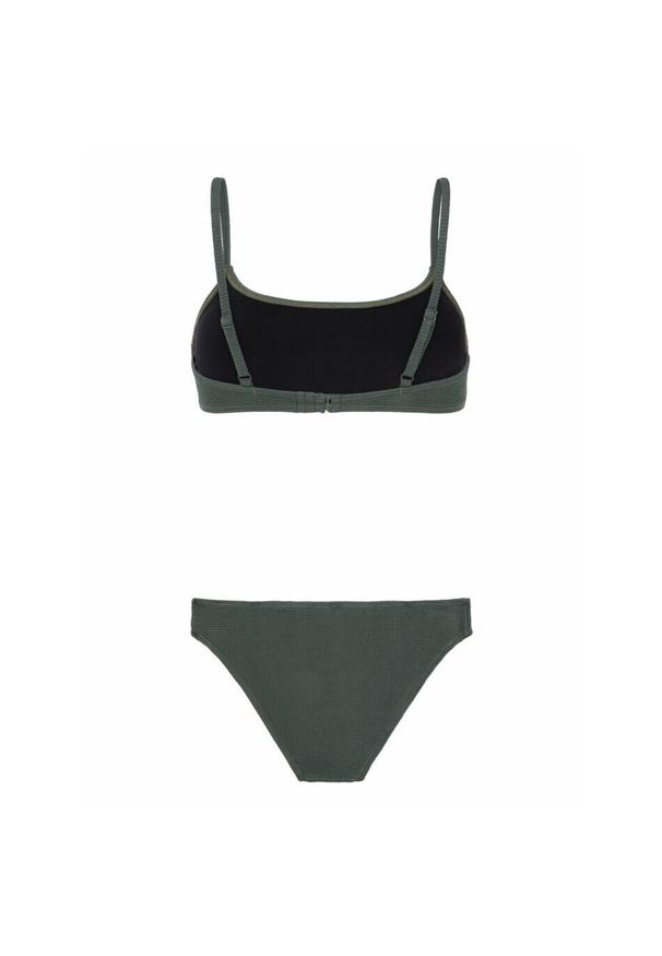 Damski 2-częściowy kostium kąpielowy typu bralette Protest Prthizz. Kolor: zielony
