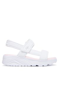 skechers - Sandały Skechers. Kolor: biały. Styl: street #1