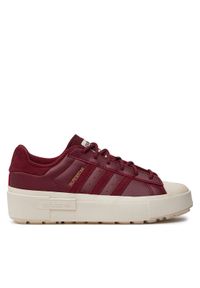 Adidas - adidas Buty Superstar Bonega X Shoes HQ6045 Bordowy. Kolor: czerwony. Materiał: syntetyk. Model: Adidas Superstar