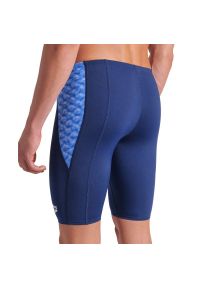 Arena - Jammery pływackie męskie arena Monogram Swim Jammer. Kolor: niebieski. Długość: do kolan