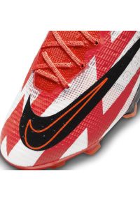 Buty piłkarskie Nike Mercurial Superfly 8 Elite CR7 Fg M DB2858-600 biały,czerwony pomarańcze i czerwienie. Kolor: biały, czerwony, wielokolorowy. Materiał: syntetyk. Sport: piłka nożna #9