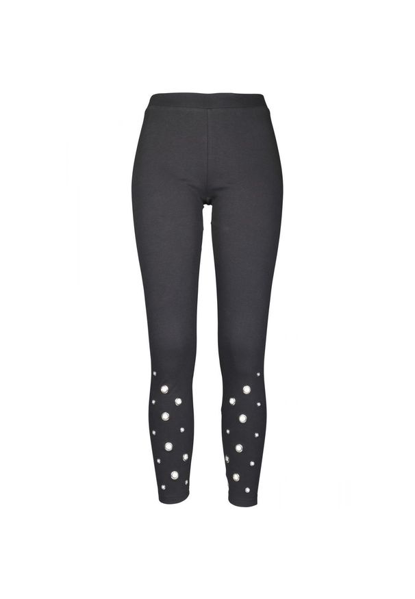 Urban Classics - Damskie legginsy Urban Classic flammé. Kolor: czarny