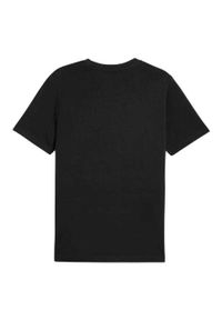 Puma - Koszulka Męska Essentials Small Logo T-shirt. Kolor: czarny. Sport: turystyka piesza