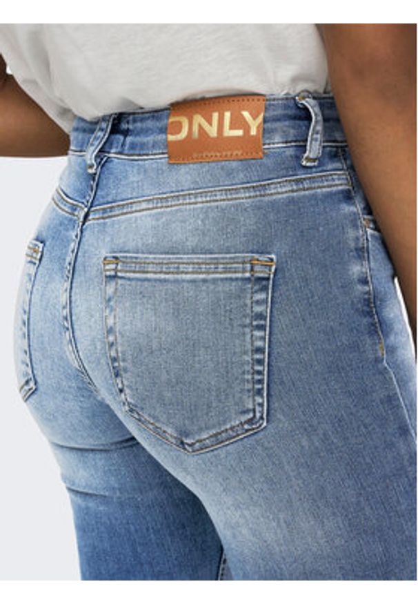 only - ONLY Jeansy Blush 15245444 Niebieski Flared Fit. Kolor: niebieski