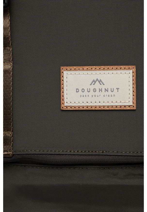 Doughnut - Plecak Christopher Jungle Series. Kolor: zielony. Materiał: włókno, nylon, poliester. Wzór: aplikacja