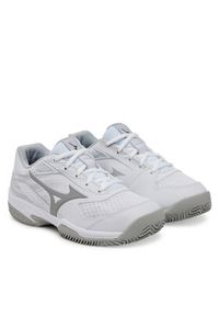 Mizuno Buty do tenisa Break Shot 5 Cc 61GC2526 Biały. Kolor: biały. Materiał: skóra. Sport: tenis