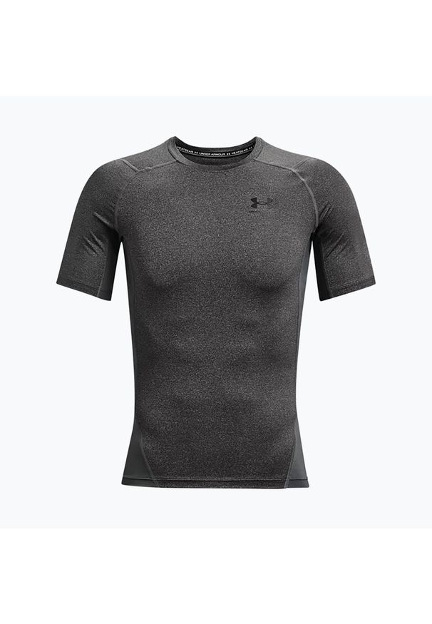 Koszulka treningowa męska Under Armour Ua Hg Armour Comp SS. Kolor: szary. Długość rękawa: krótki rękaw. Długość: krótkie