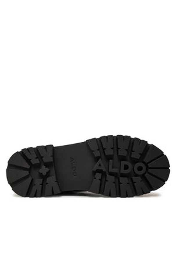 Aldo Botki Talaleryknit 13838669 Czarny. Kolor: czarny. Materiał: skóra