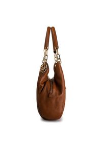 MICHAEL Michael Kors Torebka Lillie 30T9G0LE3L Brązowy. Kolor: brązowy. Materiał: skórzane #5