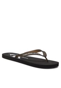 Calvin Klein Jeans Japonki Beach Sandal Monogram Tpu YM0YM00838 Czarny. Kolor: czarny