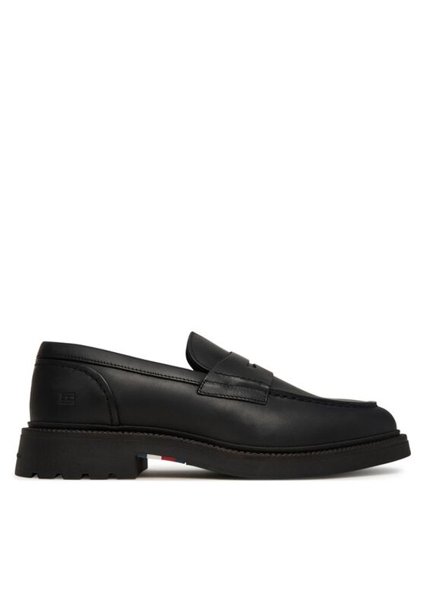 TOMMY HILFIGER - Tommy Hilfiger Mokasyny Comfort Lwt FM0FM05698 Czarny. Kolor: czarny. Materiał: skóra