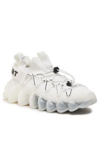 Plein Sport Sneakersy The Bubble Gen.X.02 Tiger SACS USC0432 STE003N Biały. Kolor: biały. Materiał: materiał