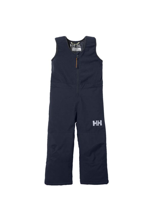 Dziecięce pionowe spodnie ogrodniczki Helly Hansen Ins. Kolor: niebieski. Sezon: zima. Sport: narciarstwo