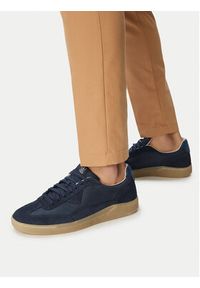 Clarks Sneakersy CraftRally Ace 26186429 Granatowy. Kolor: niebieski. Materiał: zamsz, skóra #6