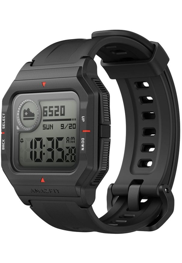 AMAZFIT - Amazfit smartwatch Neo, Black. Rodzaj zegarka: smartwatch. Kolor: czarny. Styl: retro