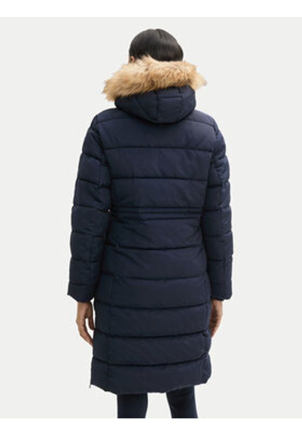 Tom Tailor Kurtka zimowa 1042915 Granatowy Regular Fit. Kolor: niebieski. Materiał: syntetyk. Sezon: zima