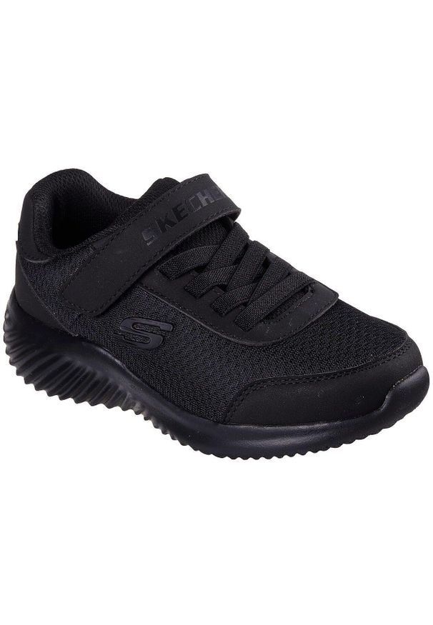 skechers - Adidasy Skechers Bounder - Trekzic, Dzieci. Okazja: na uczelnię. Kolor: czarny. Materiał: materiał. Model: Skechers Sport. Sport: joga i pilates