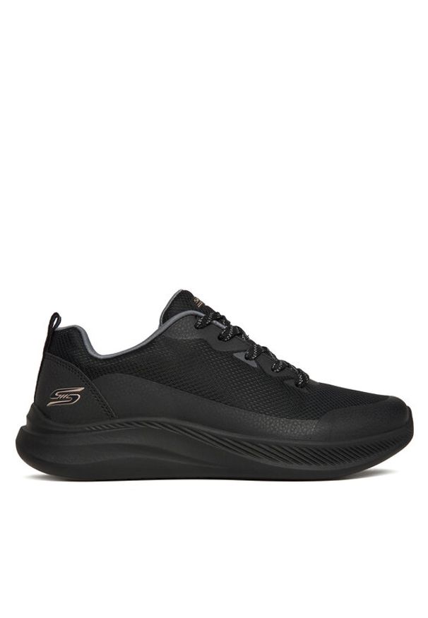 skechers - Skechers Sneakersy Bobs Moda Flex 117730/BBK Czarny. Kolor: czarny. Materiał: materiał