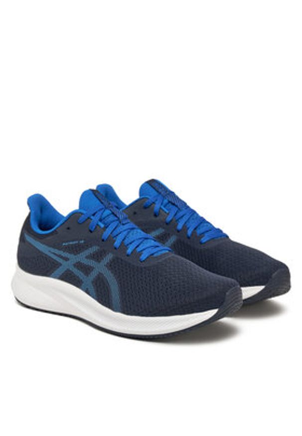 Asics Buty do biegania Patriot 13 1011B485 Granatowy. Kolor: niebieski. Materiał: materiał, mesh