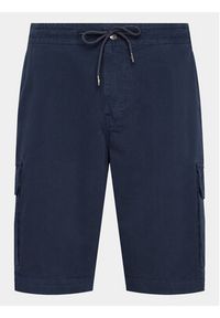 Emporio Armani Underwear Szorty materiałowe 211835 3R471 06935 Granatowy Regular Fit. Kolor: niebieski. Materiał: bawełna #6