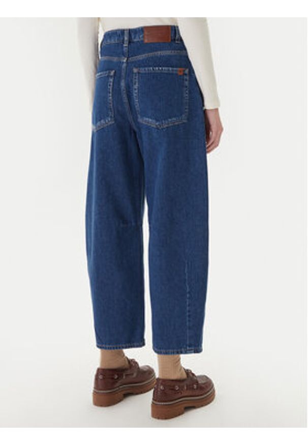 Weekend Max Mara Jeansy Douglas 2525186022 Granatowy Baggy Fit. Kolor: niebieski