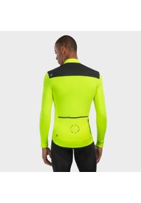 SIROKO - Koszulka rowerowa termoaktywna męska M4 Atlantis. Kolor: wielokolorowy, żółty, czarny. Materiał: materiał. Długość rękawa: długi rękaw. Długość: długie. Sport: kolarstwo #2