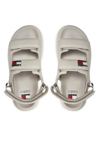 Tommy Jeans Sandały Tjw Fancy Sandal EN0EN02461 Beżowy. Kolor: beżowy. Materiał: skóra