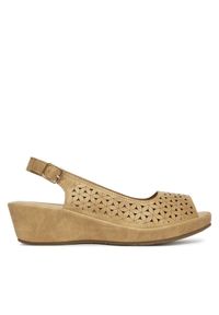 Clara Barson Sandały WFA3906-1 Beżowy. Kolor: beżowy. Materiał: syntetyk, materiał