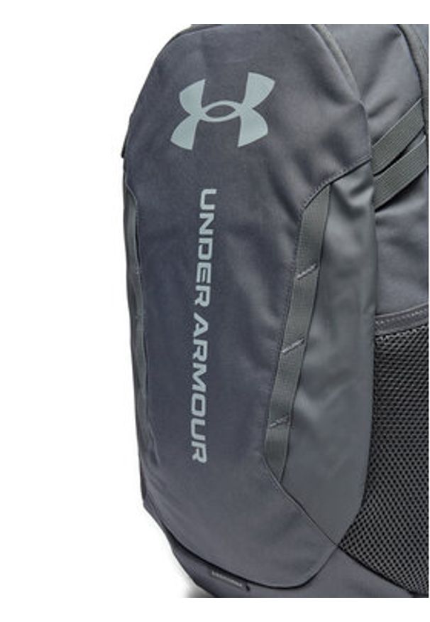 Under Armour Plecak UA Hustle 6.0 Backpack 1384672-025 Szary. Kolor: szary. Materiał: materiał